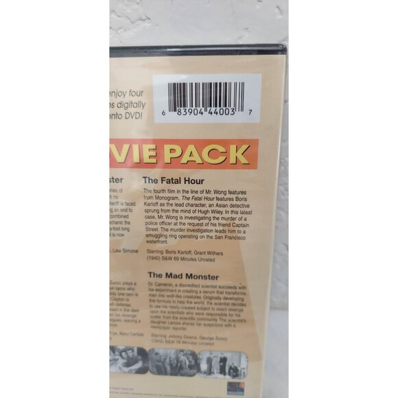 Horror Classics 4 Movie Pack Vol. 3, The Great Los Angeles Earthquake (2006) Lot - Picture 4 of 9